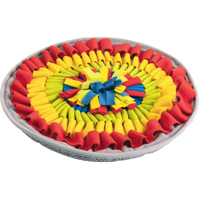 Pawise "Rainbow" Tapis de reniflage rond, 50cm | Pour chiens