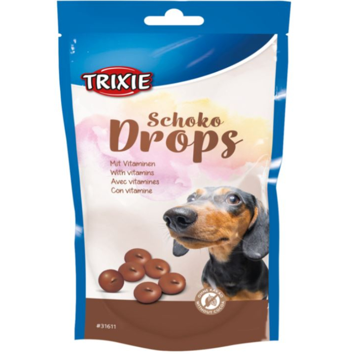 Trixie Choco Drops - 75 g | Friandise pour chiens