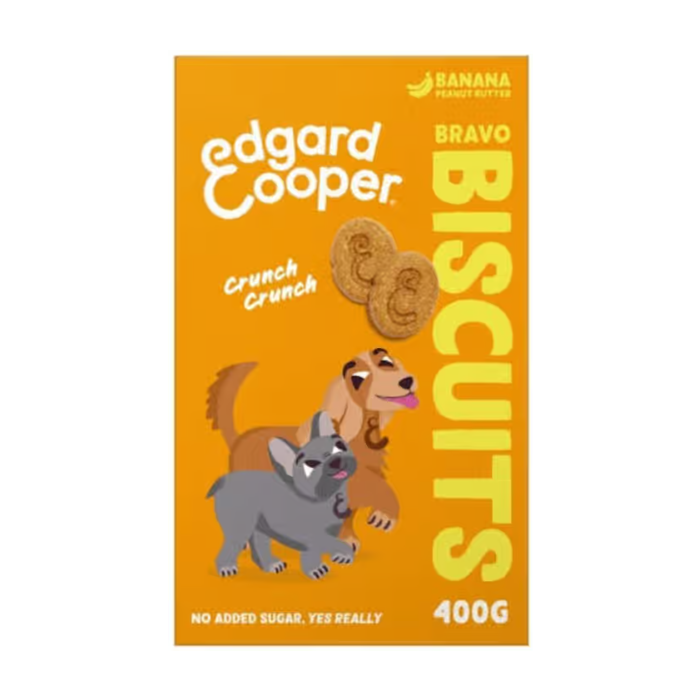 Edgard & Cooper Canine Biscuits Banana - 400g