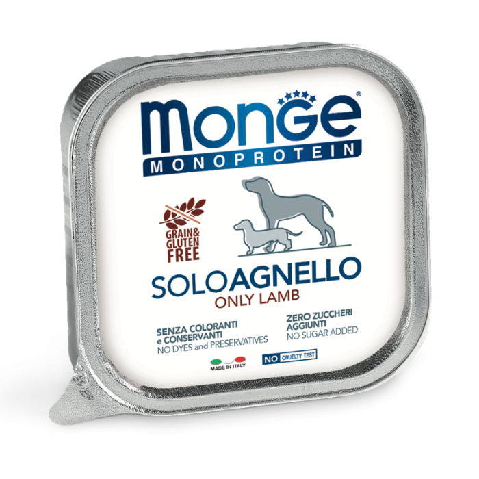 DE Monge Speciality Line monoprotéine Paté - Agneau, 24 x 150g | Nourriture pour chiens