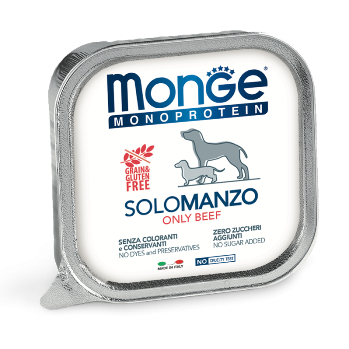 DE Monge Speciality Line monoprotéine Paté - Boeuf, 24 x 150g | Nourriture pour chiens