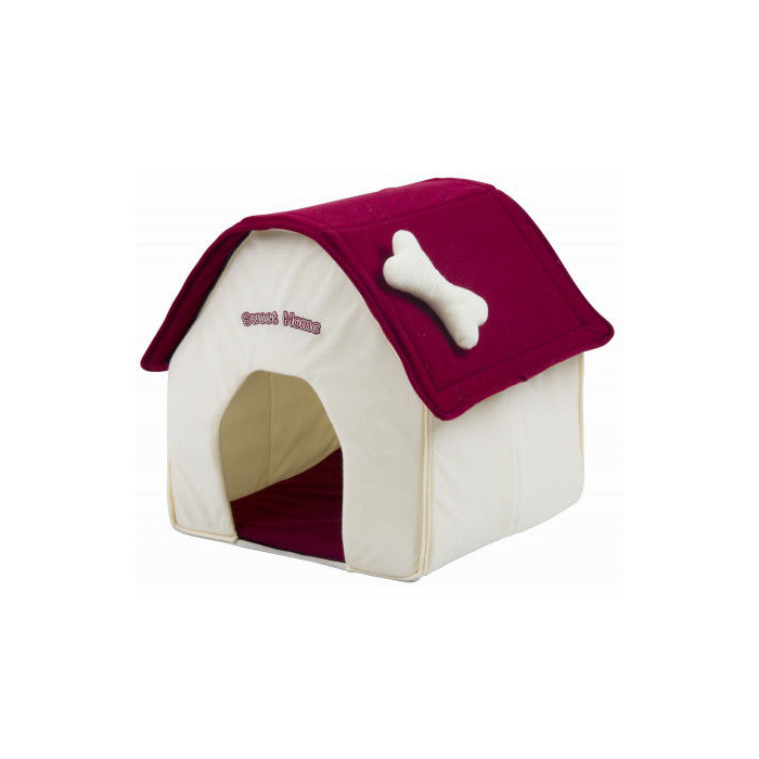 Pawise Maison pour chien "Sweet Home", 46x47x44cm