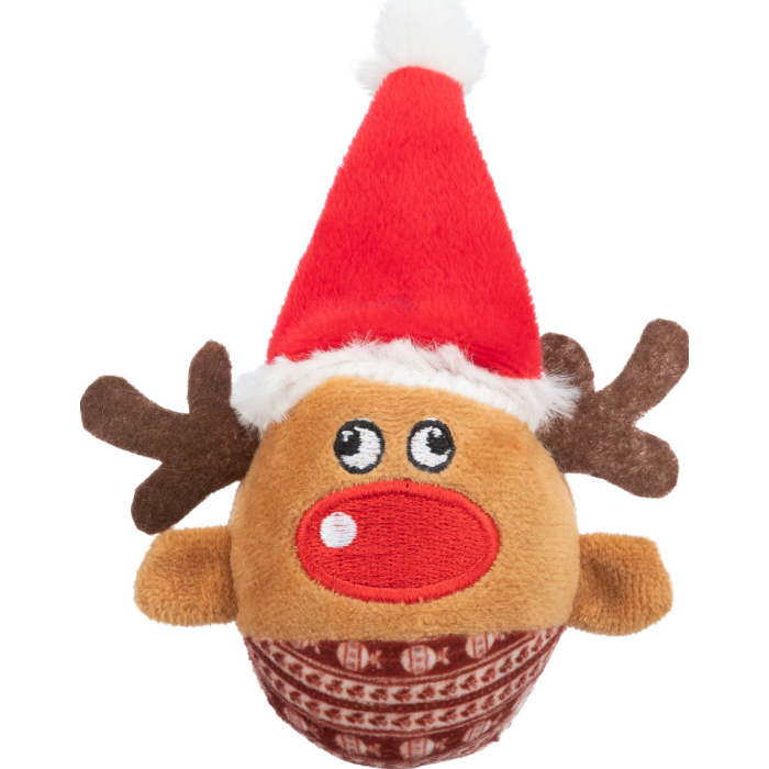 Trixie Xmas balle hochet renne | jouets pour chats