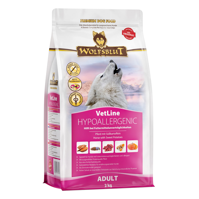 PV WOLFSBLUT VetLine HYPOALLERGENIC | nourriture sèche pour chiens