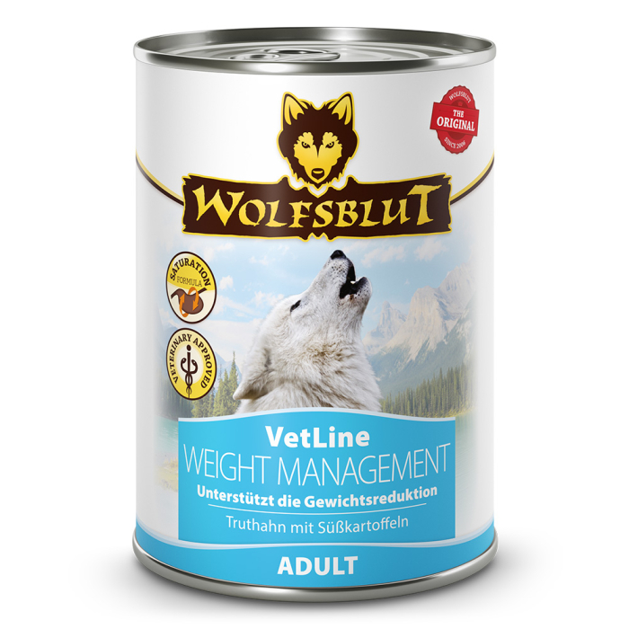 PV WOLFSBLUT VetLine nourriture humide WEIGHT MANAGEMENT - 6x395g