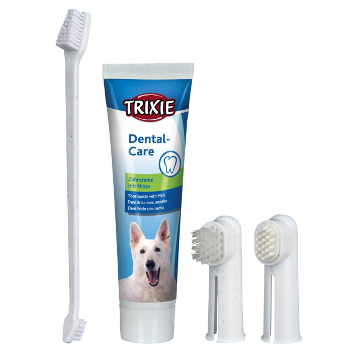 Trixie Set hygiène dentaire pour chiens | Soins dentaires