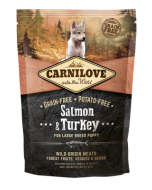 Carnilove Canine Puppy Large Breed Saumon & Turquie | Nourriture sèche pour chiots 