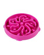 Pawise "Flower" Bol anti-engloutir, pink| pour chiens