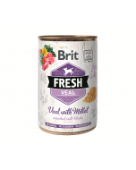 Brit Fresh Dog - Veau avec millet 
