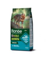 DE Monge BWild Grain Free Sterilised, Thon - 1.5kg | Nourriture sèche pour chats
