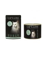 DE Cat's Love Adult, Dinde PURE | Nourriture humide pour chats