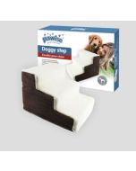 Pawise Escalier pour chiens "Doggy Step" marron-beige - 35x45x30cm