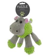 HO FUZZLE HIPPO vert | Jouets pour chiens