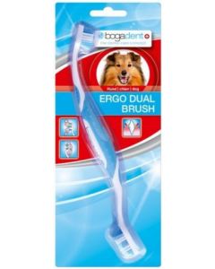 PV Bogadent Ergo Dual Brush Brosse à dents | Pour chiens