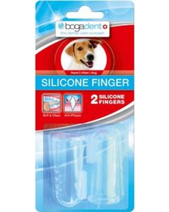 PV Bogadent Silicone Finger, 2 pcs | Pour chiens