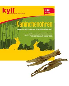 kyli Kau Oreilles de lapin séchées | Article à mâcher pour chiens