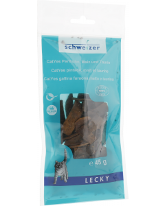 LECKY CatYes pintade, malt et taurine - 45g | snack pour chats