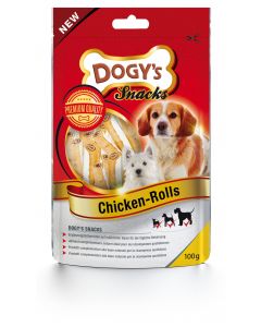 Dogy’s Chicken-Rolls - 140g | Snack pour chiens