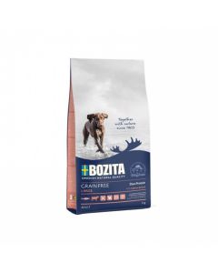  BOZITA sans céréales, saumon & bœuf LARGE | Nourriture sèche pour chiens