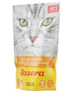 Josera Paté Dinde avec des courgettes - 16 x 85 g | Aliments humides pour chats