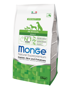 DE Monge Speciality Line Adult ALL BREEDS monoprotéine - Lapin | Nourriture sèche