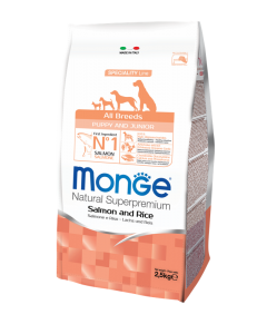 DE Monge Speciality Line Puppy&Junior ALL BREEDS monoprotéine - Saumon | Nourriture sèche