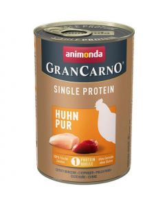 DE Animonda GranCarno Single Protein, poulet pur | Nourriture humide 