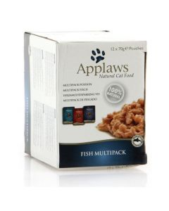 DE Applaws fish multipack sachet - 12x70g | Aliment complémentaire humide pour chats