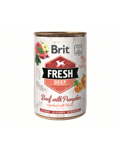 Brit Fresh Dog - Bœuf à la citrouille 