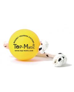 JS Top-Matic Fun-Ball Mini SOFT - 5.8 cm, jaune | pour chiens