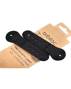 JS Orbiloc Safety Light ceinture réglable, noir | Pour les humains et les animaux
