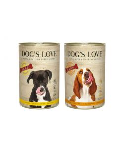 DE Dog‘s Love B.A.R.F. - 6 x 400g | Nourriture humide pour les chiens