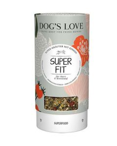 DE Dog‘s Love Super-Fit, herbes pour coeur & circuit, 70g | Aliments complémentaires