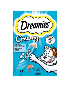 Dreamies Creamy Snacks Saumon - 11x 4x10g