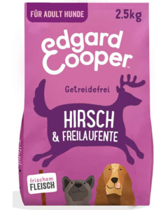 Edgard & Cooper Canine ADULT Cerf & Canard élevé en plein air avec pomme