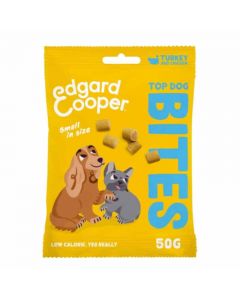 Edgard & Cooper Canine Top Dog Bites Dinde & poulet - 50g