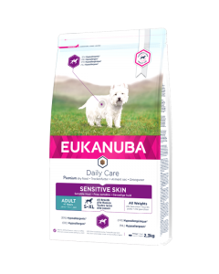 DE Eukanuba DailyCare Sensitive Skin, All Breeds - 12kg | Nourriture sèche pour chiens