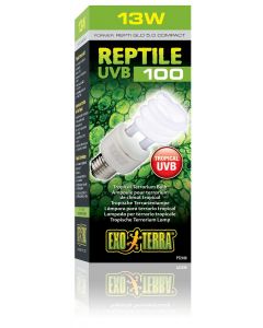 DE Exo Terra Reptile Lampe compacte à économie d'énergie UVB 100 