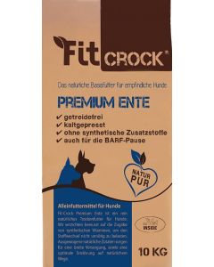 cdVet Fit-Crock Premium Canard | Nourriture pour chiens 