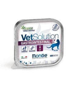 DE Monge Vet Solution Feline, Gastrointestinal - 24 x 100g | Nourriture humide