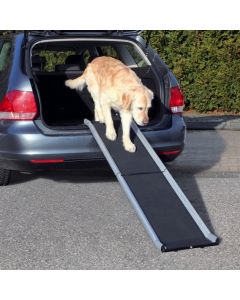 Rampe d'accès pour chien Rampe télescopique Aide à l'entrée Escalier chien  50 kg