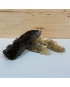 PetSoul Pattes de lapin avec fourrure, séchée | 16 pièces