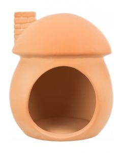 Trixie  Maison en céramique, souris, terre cuite ø 11×11cm