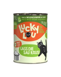 Lucky Lou ADULT bœuf & cochon sauvage, sans céréales