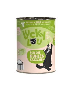 Lucky Lou Kitten volaille & bœuf, getreidefrei - 6x400g