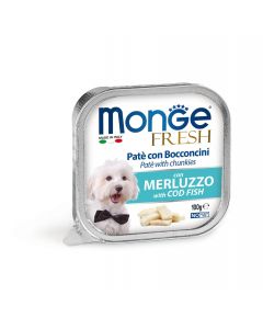 DE Monge Dog FRESH Pâté en barquette - 32x100g | Nourriture humide pour chiens  