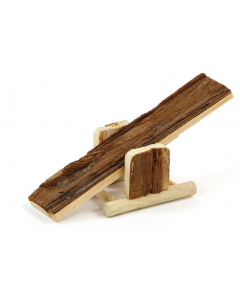 swisspet balançoire en bois - 22x8x7.5cm | pour rongeurs