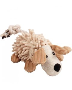 Pawise "Dog Molar" chien avec shag, beige-brun - 30cm 