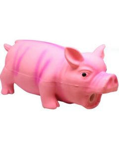 Pawise Cochon en latex "Piggy" avec voix, rose | Jouet pour chiens