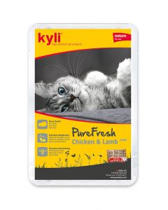 kyli Pure Fresh Chicken & Wild/Lamb/Turkey adult - 4x 85 g x 3 | Aliment humide